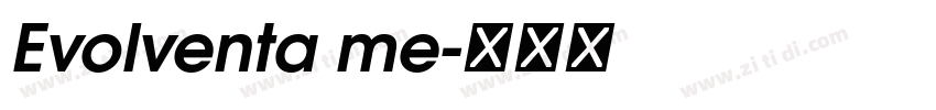 Evolventa me字体转换